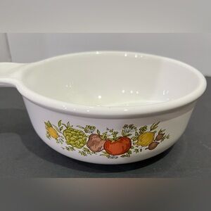 Vintage Corningware Spice of Life Grab-It Bowl EUC